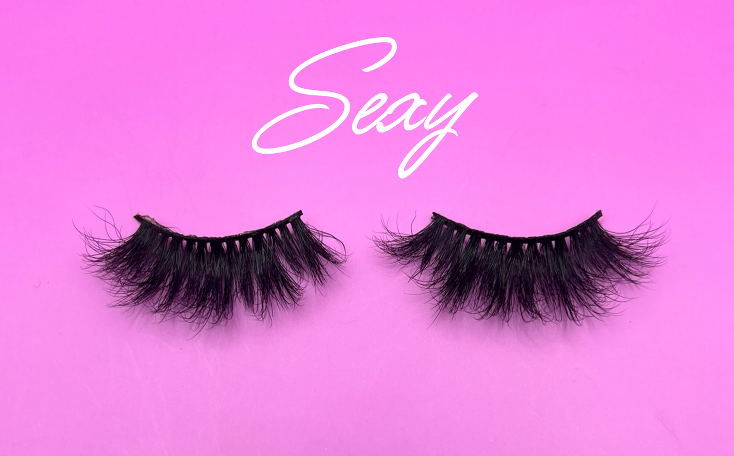 "Sexy" 25mm Mink Lashes