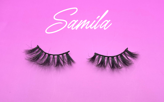 "Samila" 17-20mm Mink Lashes