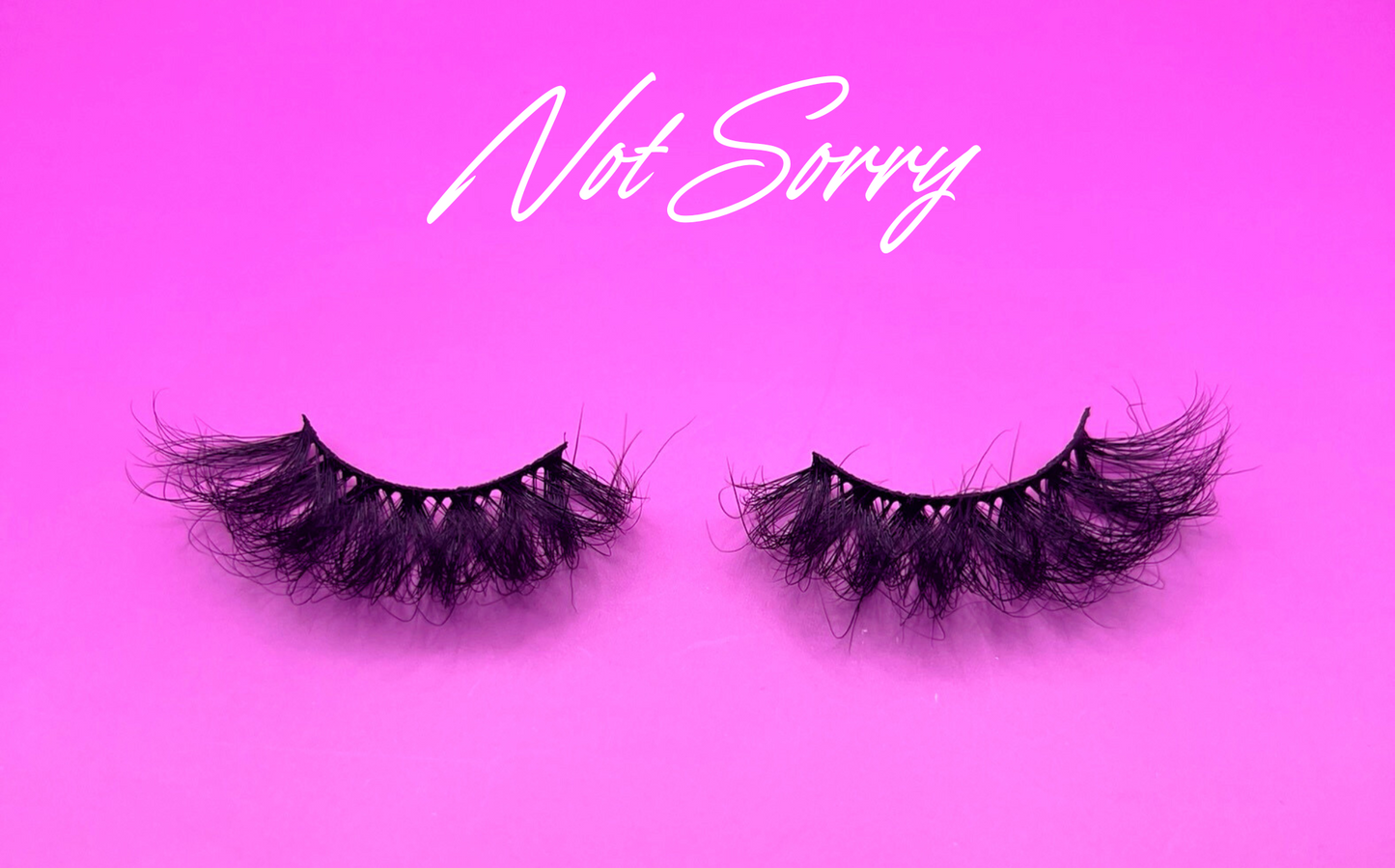 "Not Sorry" 25mm Mink Lashes